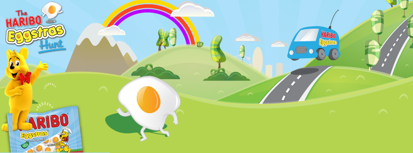 Haribo Egg Hunt Banner 