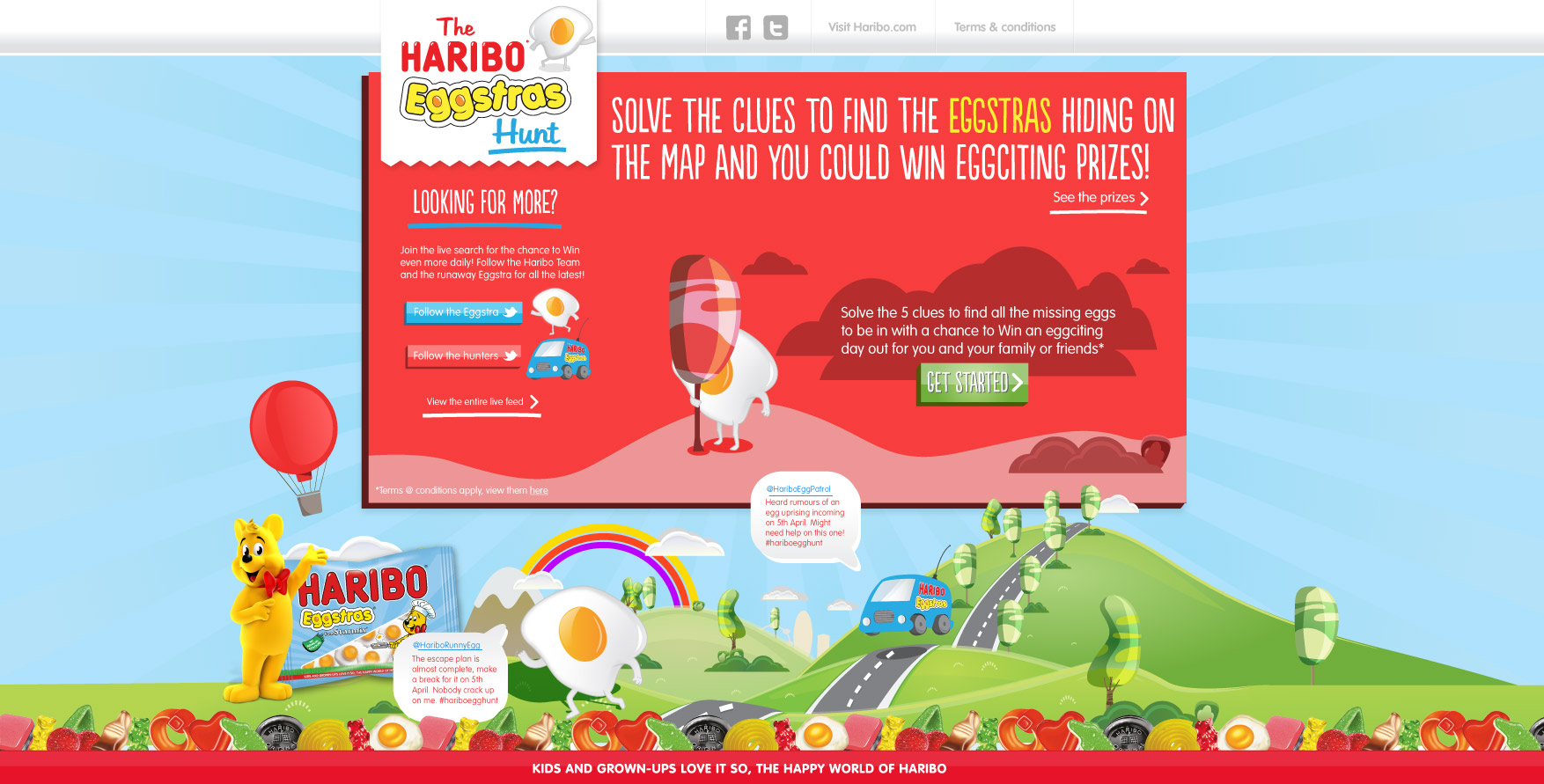 Haribo Egg Hunt Promotion