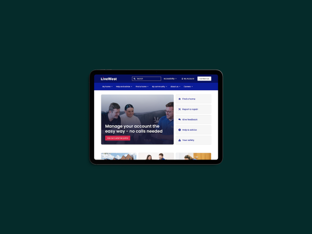 tablet view